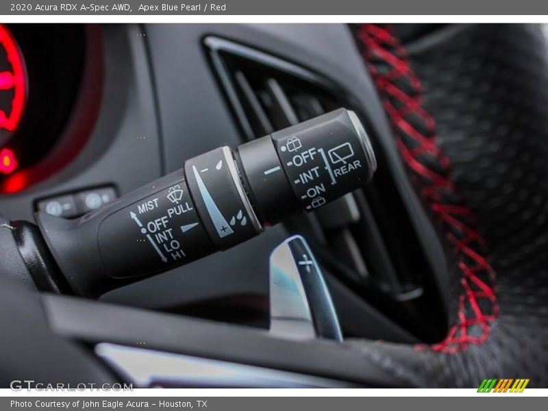 Controls of 2020 RDX A-Spec AWD