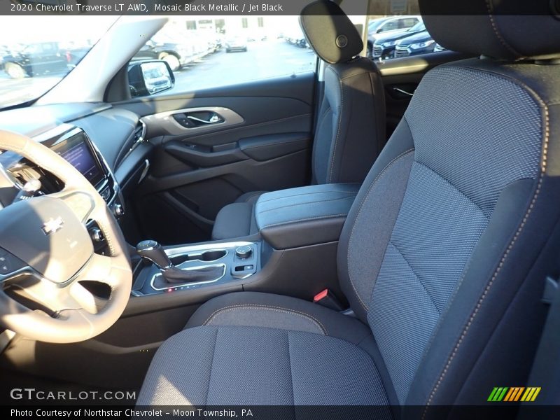 Mosaic Black Metallic / Jet Black 2020 Chevrolet Traverse LT AWD