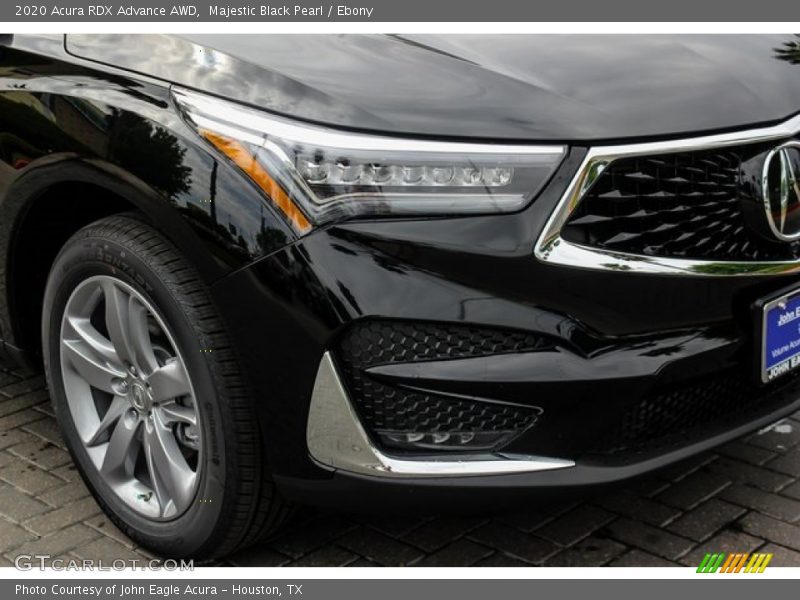 Majestic Black Pearl / Ebony 2020 Acura RDX Advance AWD