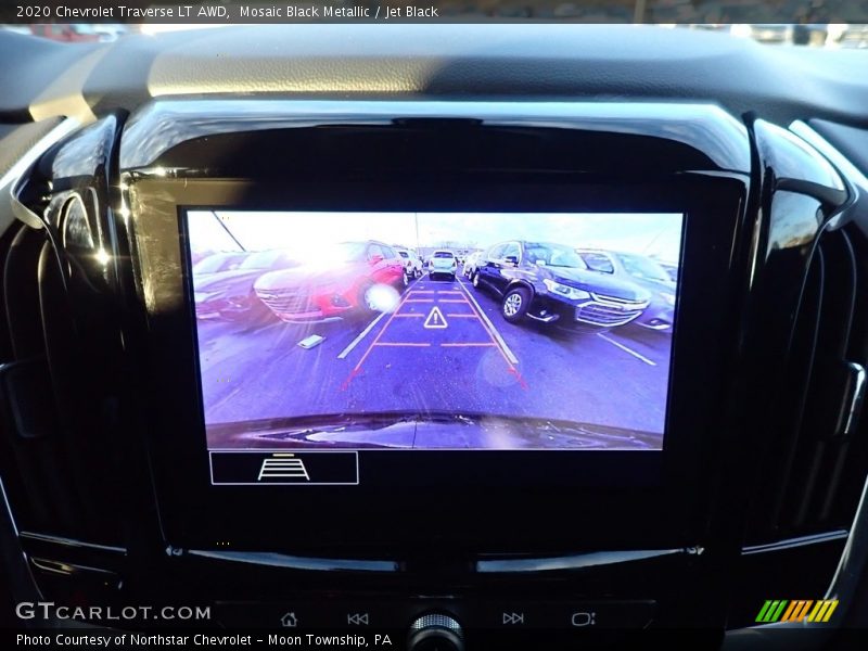 Mosaic Black Metallic / Jet Black 2020 Chevrolet Traverse LT AWD