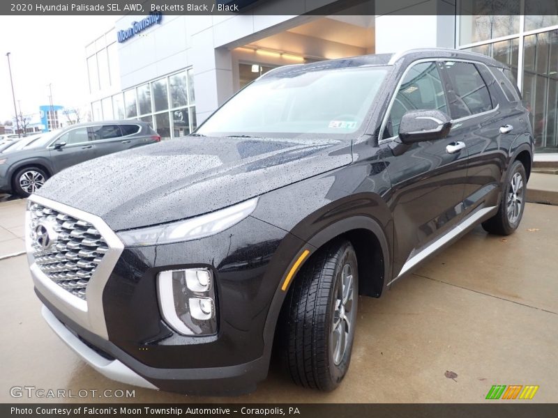 Becketts Black / Black 2020 Hyundai Palisade SEL AWD