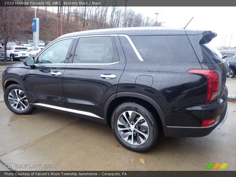 Becketts Black / Black 2020 Hyundai Palisade SEL AWD
