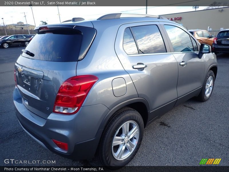 Satin Steel Metallic / Jet Black 2020 Chevrolet Trax LT