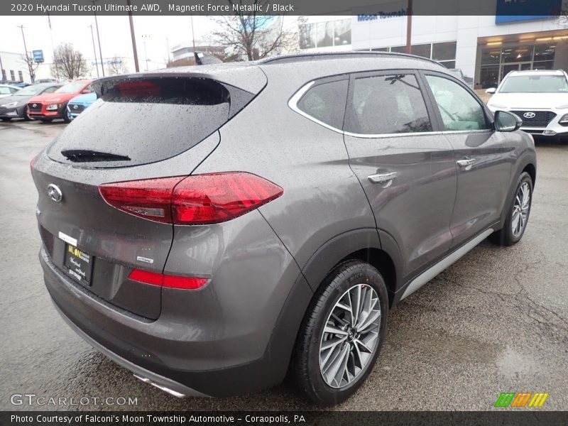 Magnetic Force Metallic / Black 2020 Hyundai Tucson Ultimate AWD