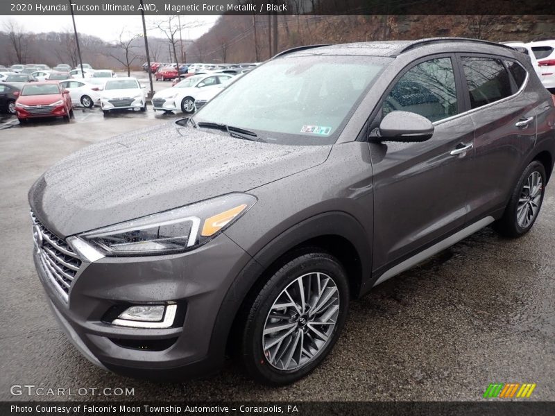 Magnetic Force Metallic / Black 2020 Hyundai Tucson Ultimate AWD