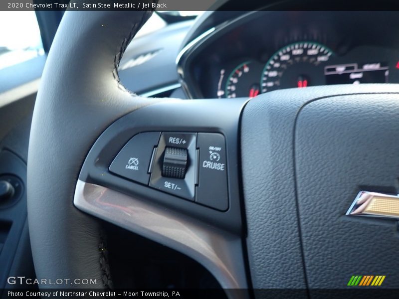 Satin Steel Metallic / Jet Black 2020 Chevrolet Trax LT