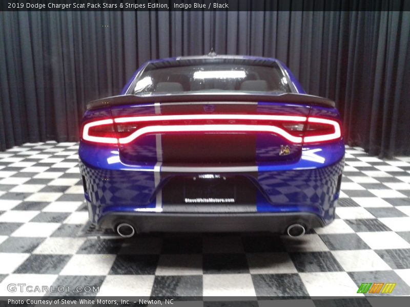 Indigo Blue / Black 2019 Dodge Charger Scat Pack Stars & Stripes Edition