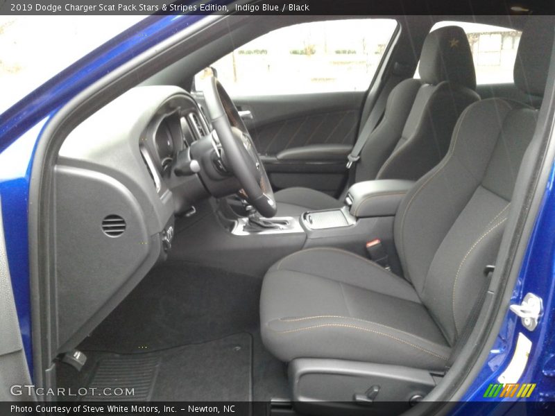 Indigo Blue / Black 2019 Dodge Charger Scat Pack Stars & Stripes Edition