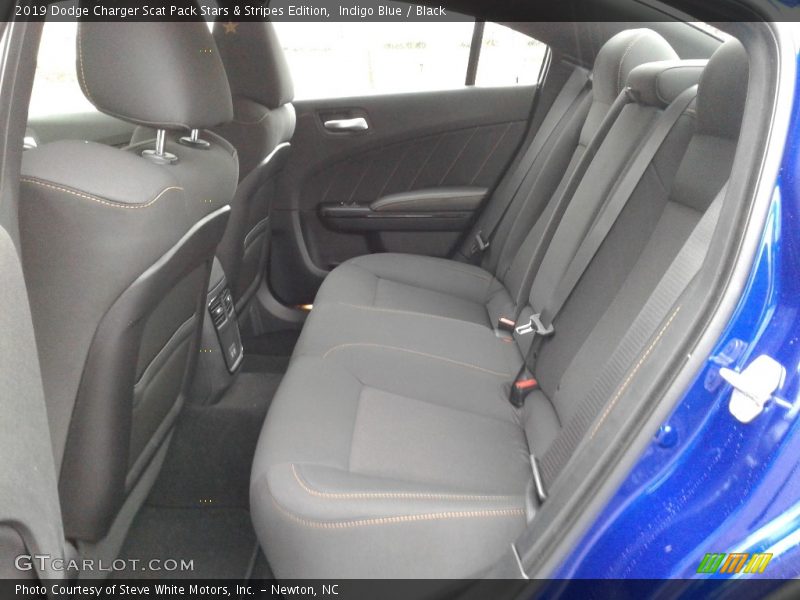 Indigo Blue / Black 2019 Dodge Charger Scat Pack Stars & Stripes Edition