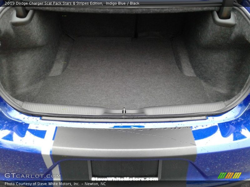 Indigo Blue / Black 2019 Dodge Charger Scat Pack Stars & Stripes Edition