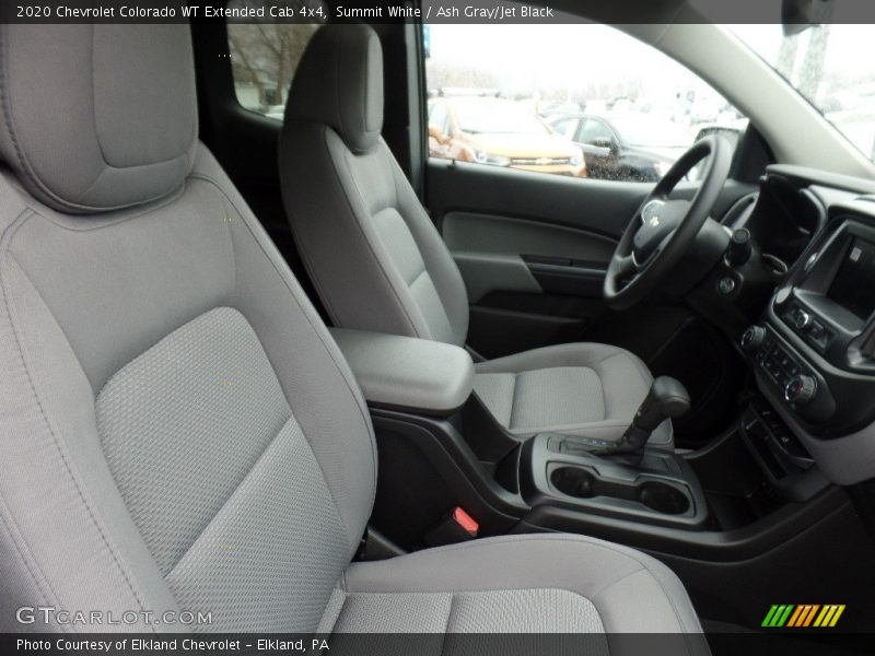 Summit White / Ash Gray/Jet Black 2020 Chevrolet Colorado WT Extended Cab 4x4