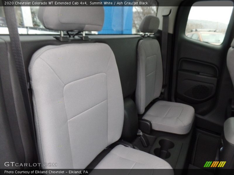 Rear Seat of 2020 Colorado WT Extended Cab 4x4