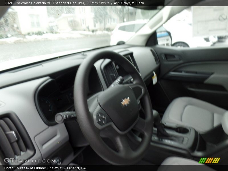 Summit White / Ash Gray/Jet Black 2020 Chevrolet Colorado WT Extended Cab 4x4