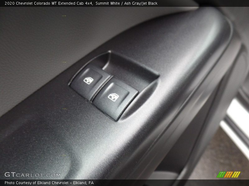 Summit White / Ash Gray/Jet Black 2020 Chevrolet Colorado WT Extended Cab 4x4