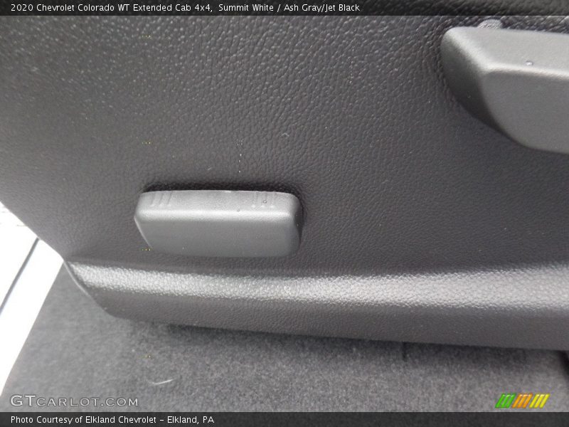 Summit White / Ash Gray/Jet Black 2020 Chevrolet Colorado WT Extended Cab 4x4