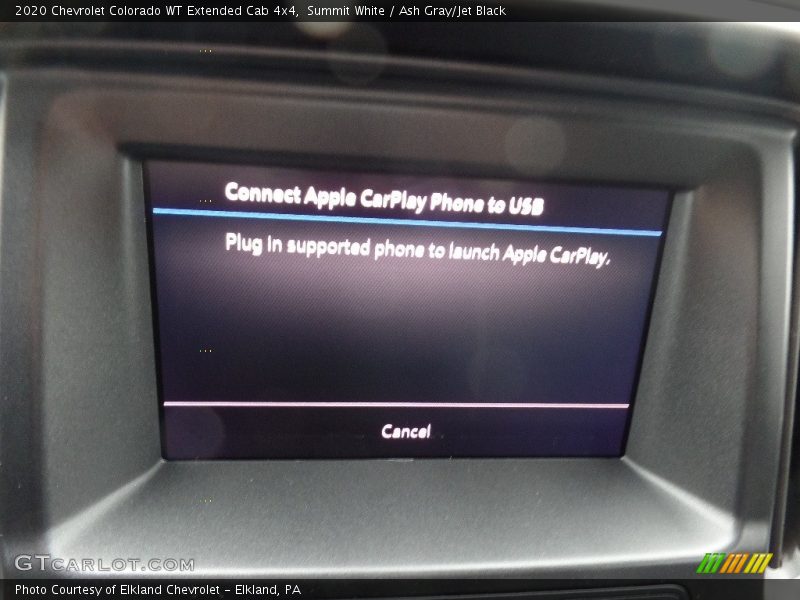 Summit White / Ash Gray/Jet Black 2020 Chevrolet Colorado WT Extended Cab 4x4