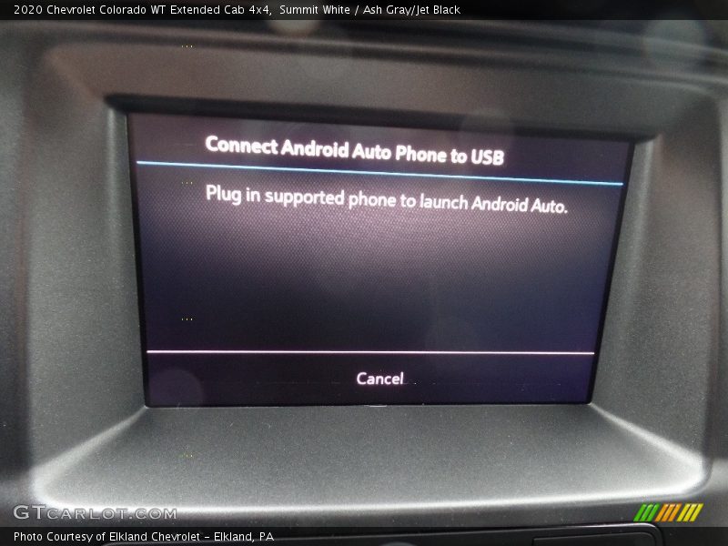 Summit White / Ash Gray/Jet Black 2020 Chevrolet Colorado WT Extended Cab 4x4