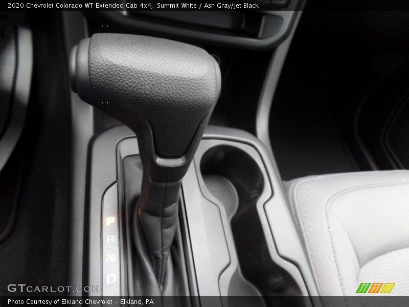 Summit White / Ash Gray/Jet Black 2020 Chevrolet Colorado WT Extended Cab 4x4