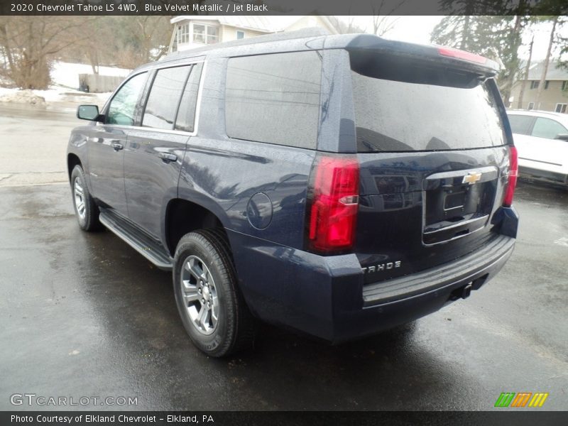 Blue Velvet Metallic / Jet Black 2020 Chevrolet Tahoe LS 4WD