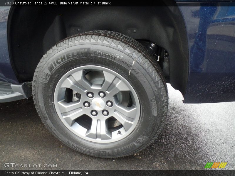 Blue Velvet Metallic / Jet Black 2020 Chevrolet Tahoe LS 4WD