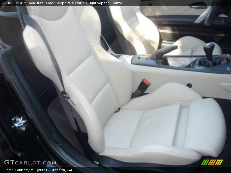 Black Sapphire Metallic / Light Sepang Bronze 2006 BMW M Roadster