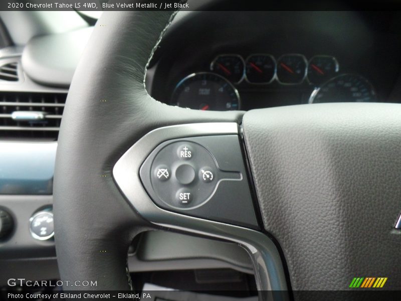 Blue Velvet Metallic / Jet Black 2020 Chevrolet Tahoe LS 4WD