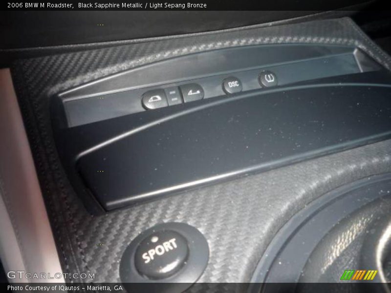 Black Sapphire Metallic / Light Sepang Bronze 2006 BMW M Roadster