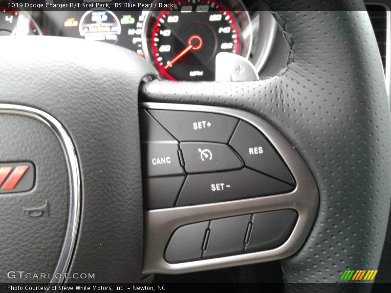 B5 Blue Pearl / Black 2019 Dodge Charger R/T Scat Pack