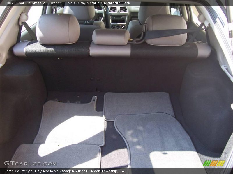 Crystal Gray Metallic / Anthracite Black 2007 Subaru Impreza 2.5i Wagon