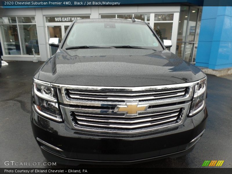 Black / Jet Black/Mahogany 2020 Chevrolet Suburban Premier 4WD