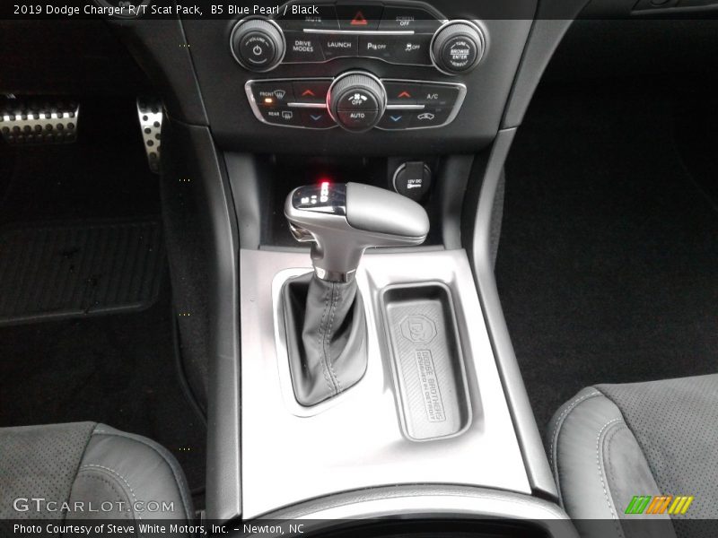 B5 Blue Pearl / Black 2019 Dodge Charger R/T Scat Pack