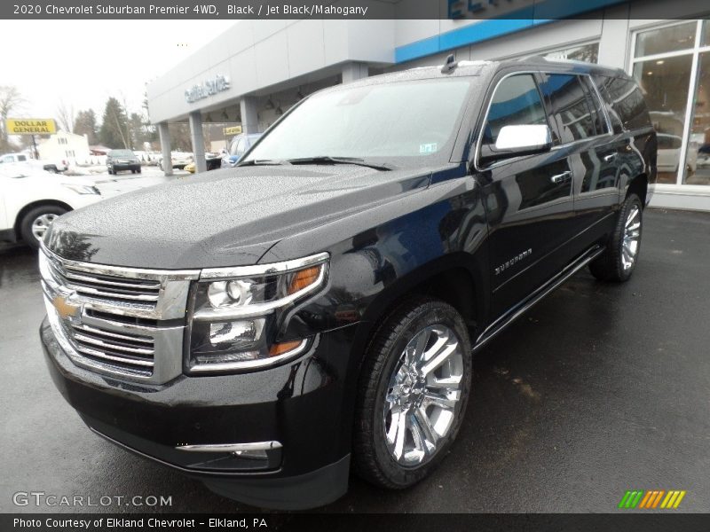 Black / Jet Black/Mahogany 2020 Chevrolet Suburban Premier 4WD