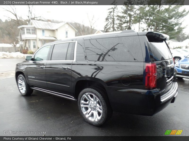 Black / Jet Black/Mahogany 2020 Chevrolet Suburban Premier 4WD