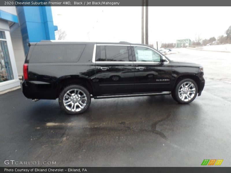 Black / Jet Black/Mahogany 2020 Chevrolet Suburban Premier 4WD