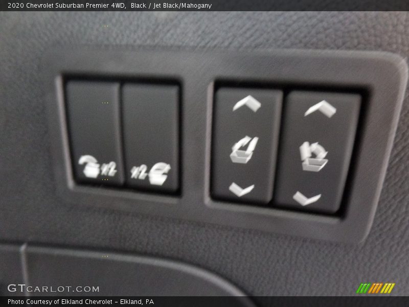 Black / Jet Black/Mahogany 2020 Chevrolet Suburban Premier 4WD