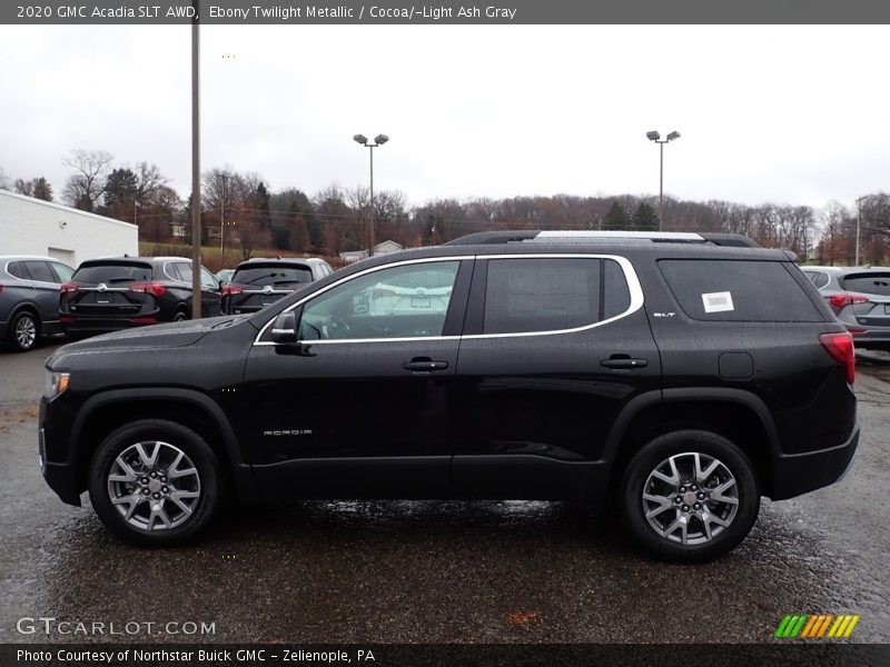 Ebony Twilight Metallic / Cocoa/­Light Ash Gray 2020 GMC Acadia SLT AWD