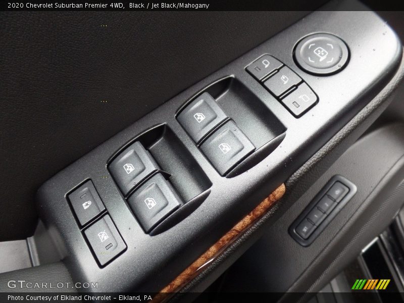 Black / Jet Black/Mahogany 2020 Chevrolet Suburban Premier 4WD