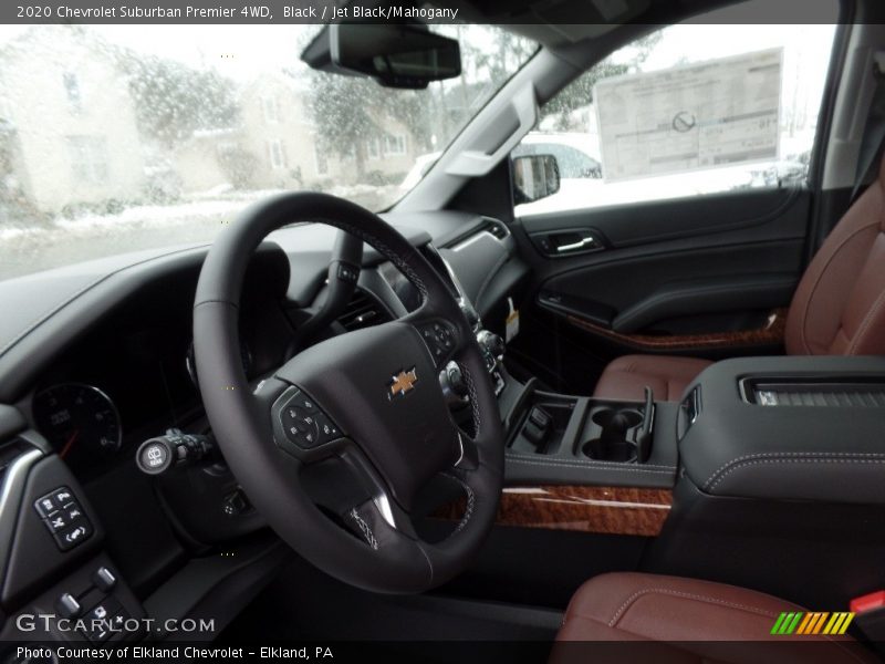 Black / Jet Black/Mahogany 2020 Chevrolet Suburban Premier 4WD