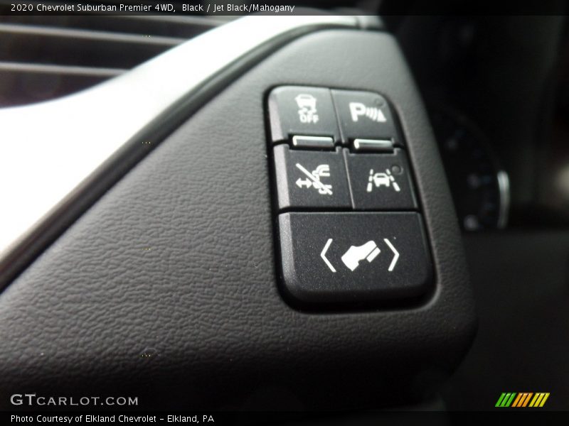 Black / Jet Black/Mahogany 2020 Chevrolet Suburban Premier 4WD