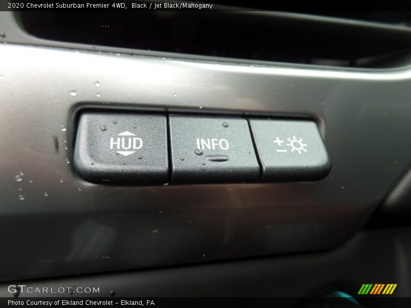 Black / Jet Black/Mahogany 2020 Chevrolet Suburban Premier 4WD