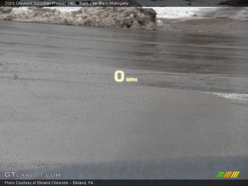 Black / Jet Black/Mahogany 2020 Chevrolet Suburban Premier 4WD