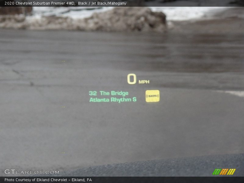 Black / Jet Black/Mahogany 2020 Chevrolet Suburban Premier 4WD
