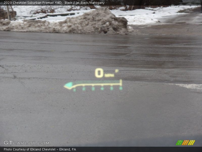 Black / Jet Black/Mahogany 2020 Chevrolet Suburban Premier 4WD