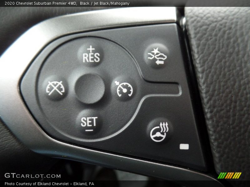 Black / Jet Black/Mahogany 2020 Chevrolet Suburban Premier 4WD