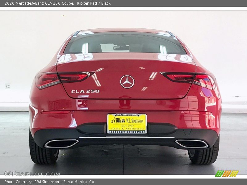 Jupiter Red / Black 2020 Mercedes-Benz CLA 250 Coupe