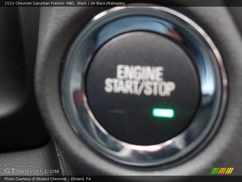 Black / Jet Black/Mahogany 2020 Chevrolet Suburban Premier 4WD