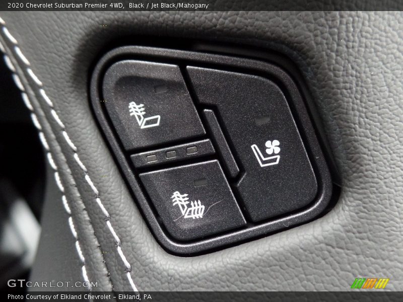 Black / Jet Black/Mahogany 2020 Chevrolet Suburban Premier 4WD