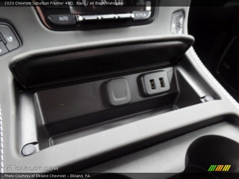 Black / Jet Black/Mahogany 2020 Chevrolet Suburban Premier 4WD