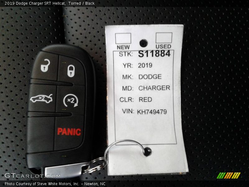 Torred / Black 2019 Dodge Charger SRT Hellcat