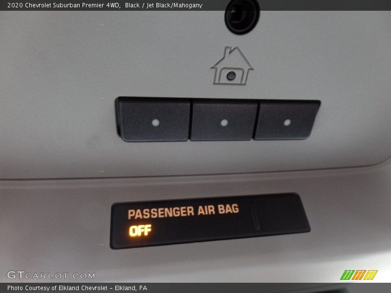 Black / Jet Black/Mahogany 2020 Chevrolet Suburban Premier 4WD